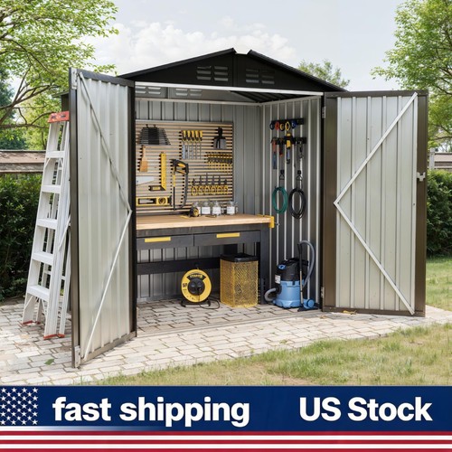 6x4 metal shed - 6x4,