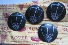 4 X WHEEL ROSTYLE CENTRE CAP BADGES ROVER P5B 3.5 SALOON & COUPE 562127
