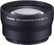 Canon TC-DC58D 1.4x Tele Converter Lens for G10/G11/G12/G1X Cameras (3152B001)
