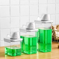 Airtight Washing Powder Container Dispenser Laundry Detergent Liquid Storage Box