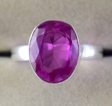 Natural 8.40 Ct Oval Pink Kunzite Gemstone Certified Women Ring Rare Collection