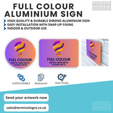 Aluminum Business Plaque House