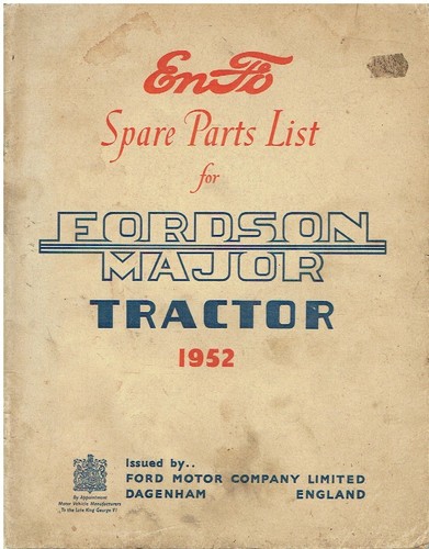 Fordson major tractor original - tractor,