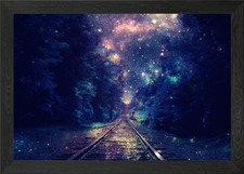 Next Stop Anywhere Framed Wall