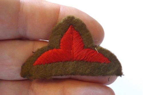 Military cloth badge british - badge,