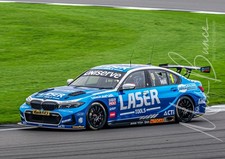 BTCC #1 Jake Hill BMW 330i M Sport  Silverstone September 2025. A3 Print 