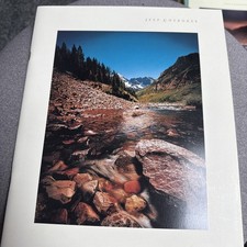 Jeep Cherokee 1999-2000 UK Market Sales Brochure 2.5 TD 4.0 Classic Orvis