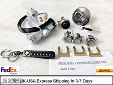 Lock Set of 6 with Single key