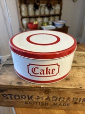 Vintage Large Cake Tin –