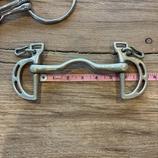 Kimblewick Ported D-Rings with 2 Rein Positions, Size 5.5