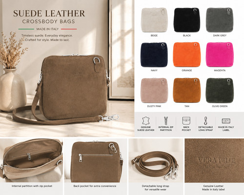 Italian vera pelle suede - italian,
