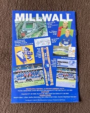 1996/97 MILLWALL Official MERCHANDISE CATALOGUE 24pp EXCELLENT_FREE POSTAGE