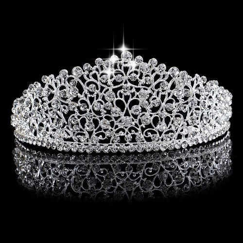 Lux clear crystal - queen, tiara