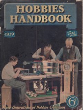 Hobbies Handbook 1939 good condition colour & b&w illos lots of item complete
