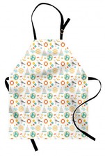 Bird Apron Sea Shells Sailing