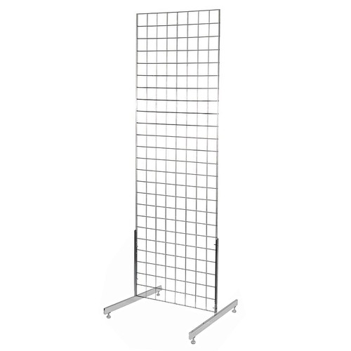 Grid panel display with - t, legs