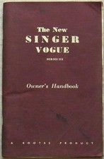Singer vogue series iii - singer,