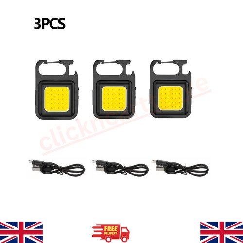 Pack usb rechargeable led - x,