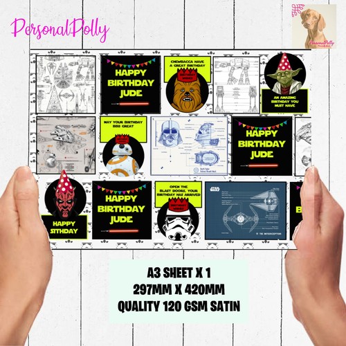 Personalised star wars - star,