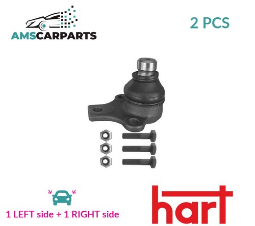 Suspension ball joint pair - ball,