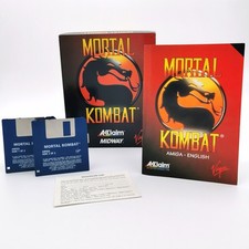 Mortal Kombat Big Box Complete with Manual Amiga Commodore Game