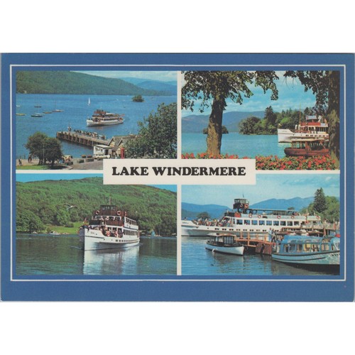 Postcard lake windermere - postcard,