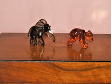 2 X Vintage Murano Miniature
