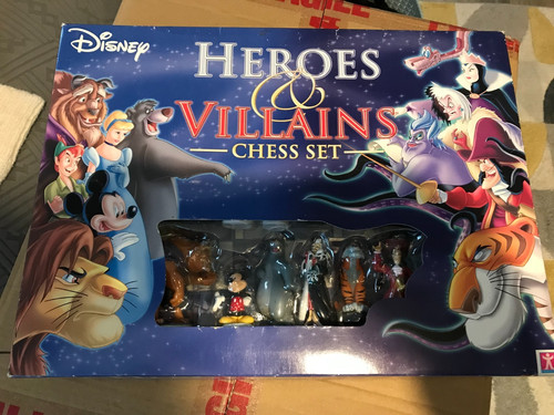 Disney heroes villains chess - disney,