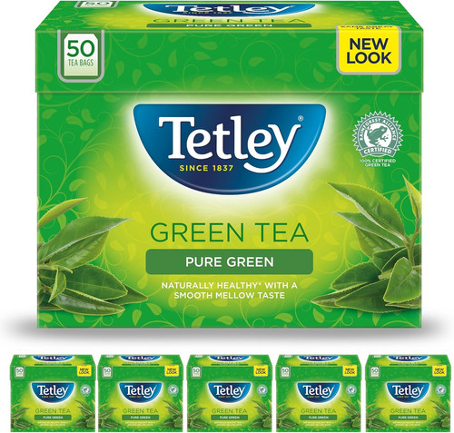 Pure green tea bags - green,
