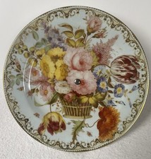 Vintage Floral Tin Plate On