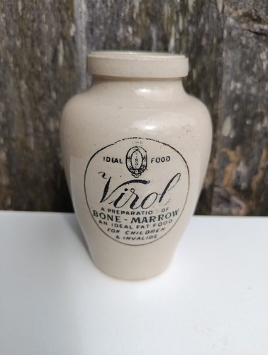 Vintage stoneware jar - stoneware, for