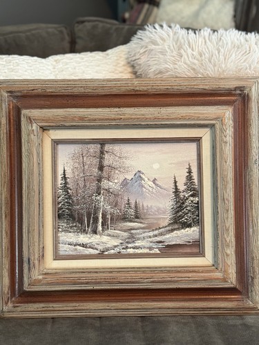 Vtg snow winter mountains - vtg,