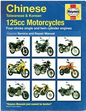 CHINESE TAIWANESE KOREAN 125cc
