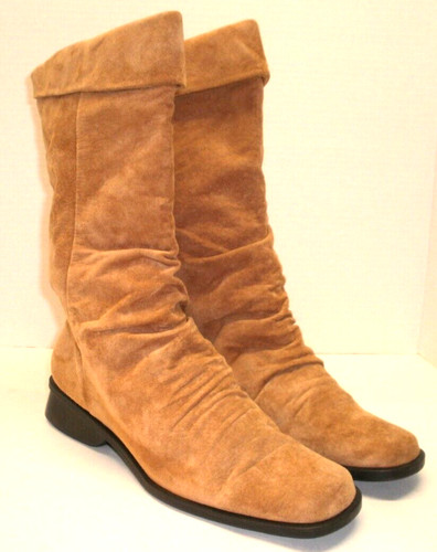 Markon suede leather womens - leather,