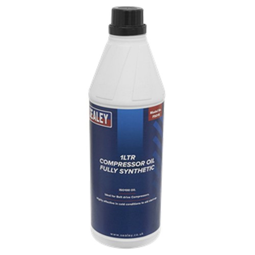 Sealey compressor oil fully - sealey,