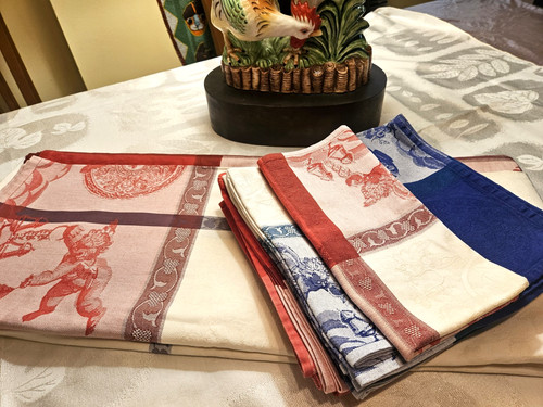 Vintage jacquard cotton - !00%,