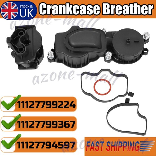Crankcase breather oil filter - crankcase,