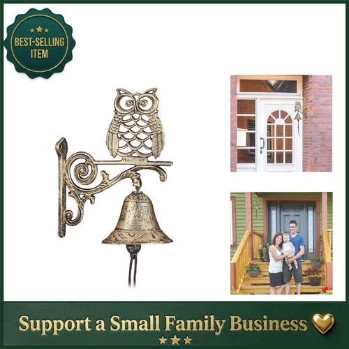 Antique gold cast iron door - gold,