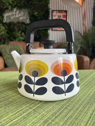 Orla kiely oval flower enamel - orla,