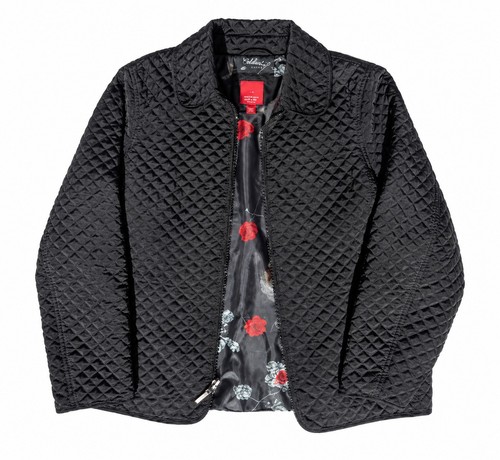 Esprit outerwear black flower - black,