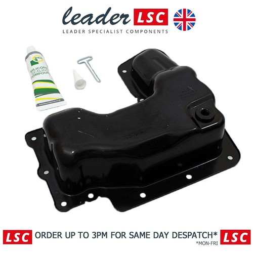 Oil sump pan with - with, sealant