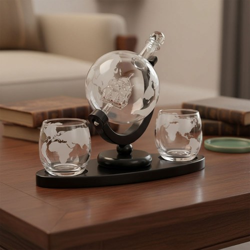 900ml unique globe whiskey - 900ml,