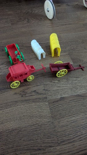 Vintage model plastic