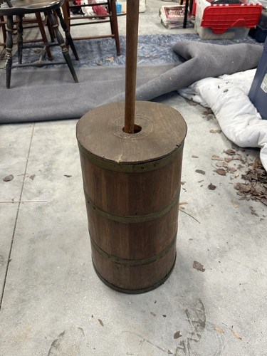 Antique butter churn - antique,