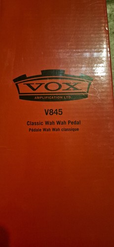 Vox v845 wah guitar - wah,