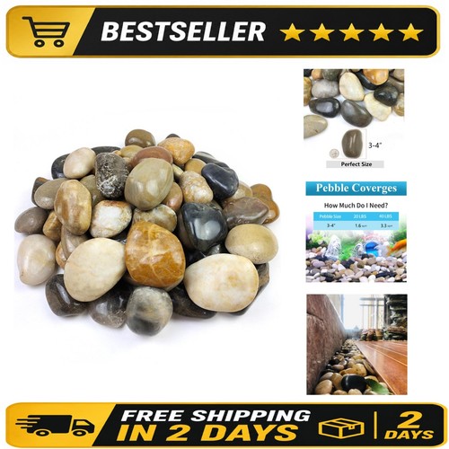 40lbs large river rocks for - river,