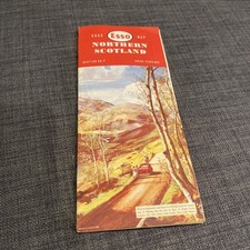 Vintage 1960s Esso road map -