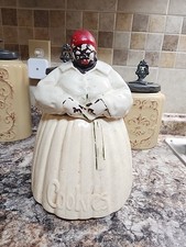 McCoy pottery Black African cookie jar vintage 