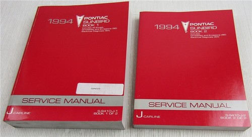 Service manual 1994 pontiac - service,