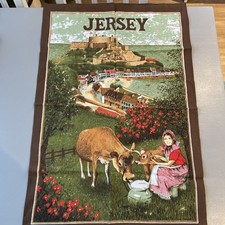 Vintage retro Tea Towel Jersey
